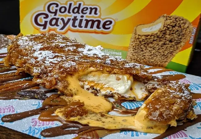 Milky Lane Deepfried Golden Gaytime