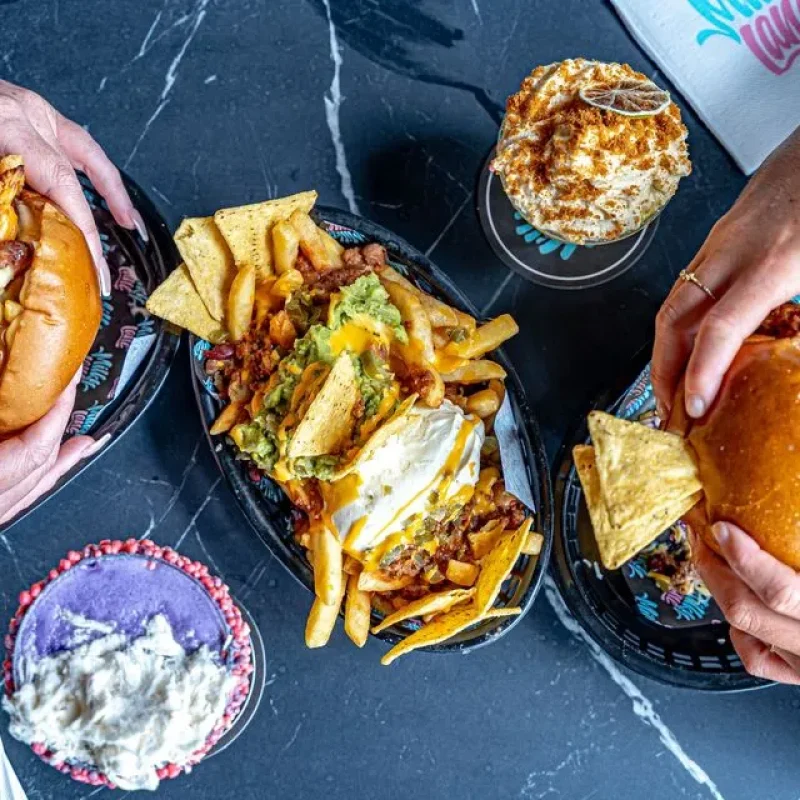 Visiting Milky Lane in a group Check out our something to share menu